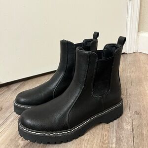 Sincerely Jules Black Combat Boots